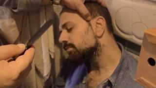 TUTORIAL  Come farsi la barba con il rasoio a mano libera [upl. by Seyah]