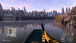 Fishing Planet ep44 Christmas Event with Fireworks finally celebrating my 10 like video [upl. by Godewyn]