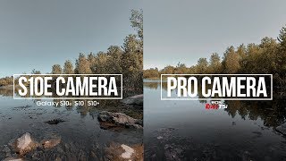 Samsung S10e VS Pro Camera Comparison in 4K [upl. by Davidoff]