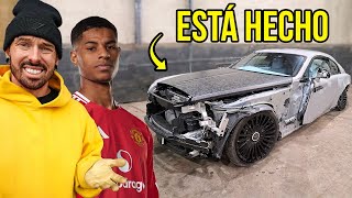 RECONSTRUÍ EL ROLLS ROYCE DESTRUIDO DE MARCUS RASHFORD [upl. by Purdy88]