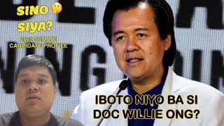 IBOBOTO NIYO BA SI DOC WILLIE ONG SA SENADO  SINO SIYA 2025 CANDIDATE PROFILE [upl. by Younglove206]