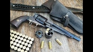 Shooting The Pietta 1858 Remington 45 LC Kirst Conversion [upl. by Alysoun]