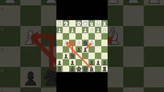 Scolar Mate  Knight sacrifice   chess viralshorts [upl. by Bandeen301]