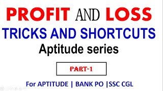 Profit and Loss Full Concept in Hindi  Tricks and Shortcuts  Part 1  Aptitude for Placements 📝🔥 [upl. by Lenor]