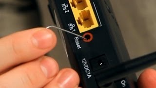 How to Reset a Router  Internet Setup [upl. by Enyr309]