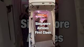 My first class seat was upstairs on this plane shorts singaporeairlines [upl. by Anaher]