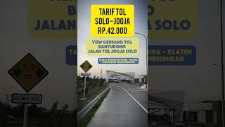 JALAN TOL JOGJA  SOLO RESMI DI BUKA  Review Harga Tol solo  Jogja amp Pemandanganya tolsolojogja [upl. by Malda532]