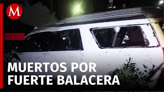 En Guerrero balacera en carretera de Olinalá deja siete muertos y cuatro lesionados [upl. by Ityak]