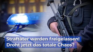 Gefängnisse voll Straftäter werden freigelassen [upl. by Nomaid]