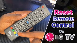 How to Reset LG Remote Control  Fix Remote Issues [upl. by Doralia]