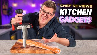 Chef Reviews “DANGEROUS” Kitchen Gadgets  S3 E5 [upl. by Silliw]