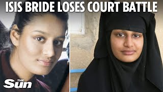 ISIS bride Shamima Begum LOSES battle for British citizenship and must stay in Syria for now [upl. by Ralston383]