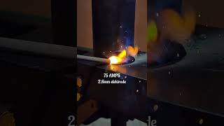 Iron pipe gap welding technique [upl. by Conrad]