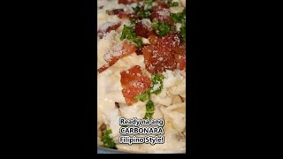 Quick and Easy Filipino Carbonara Recipe  StepbyStep Tutoria [upl. by Trebliw]