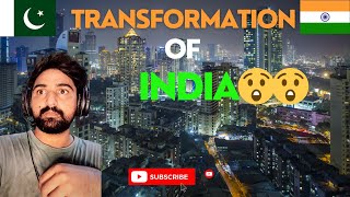 TRANSFORMATION OF INDIA😳😳 PAKISTANI REACTION ON INDIAN DEVELOPMENT INDIA IN 2023reaction india [upl. by Nerin772]