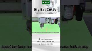 Bolay Sound insulation cotton cutting Foam cutting machine [upl. by Acinyt]