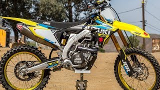 JGR Suzuki Stage 2 Engine Kit Testing  Motocross Action Magazine [upl. by Eloccin]