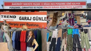 BAKIRKÖY CUMARTESİ PAZARI  VLOG [upl. by Ninazan292]