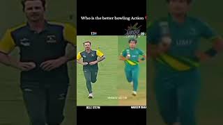 Dale steyn vs Naseem shah slow motion action shorts [upl. by Rennie511]