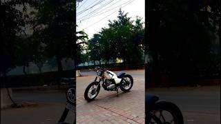 Gs 150 convert in to bobber look 👌🥵🥵views youtube gs150 modified bike biker likes [upl. by Daren]