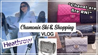 I WENT ON A BOUJIE SKIING amp SHOPPING TRIP You NEED to See Whats New in Chanel at Heathrow [upl. by Glavin]