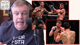 Teddy Atlas breaks down Max Holloways elite boxing in Calvin Kattar fight  CLIP [upl. by Earazed]