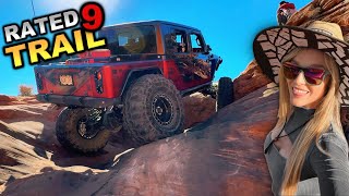 RATED 9 TRAIL  Jeep Gladiator vs JL vs JK vs Buggy  Who Will Survive [upl. by Averell]