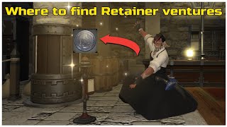 How to farm retainer ventures in FFXIV [upl. by Pelpel753]