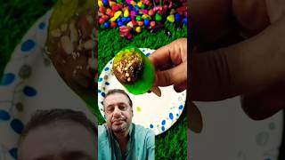 Making ice cream with green jelly popsicle viralvideo experiment [upl. by Medea]