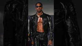 TRAVIS SCOTT НА МОДНОМ ПОКАЗЕ VETEMENTS SS 25 shorts fashion vetements runway fashionshow [upl. by Daniell]