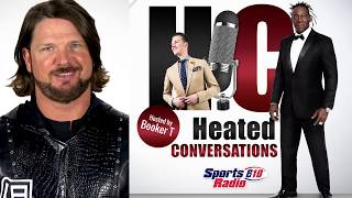 AJ Styles Talks Shawn Michaels Dream Match Wrestlemania  Heated Conversations [upl. by Bello]