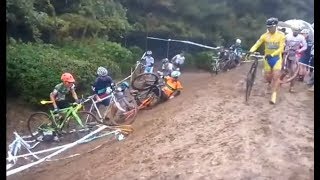 Quand tu fais du cyclocross drôle chutes insolite [upl. by Aron985]