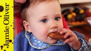 How To Make Teething Biscuits  Michela Chiappa [upl. by Freda]