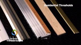 Residential Door Thresholds [upl. by Eimar]