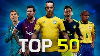 Top 50 Rare Goals in Football HD [upl. by Currey294]