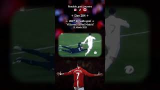 Day 284 284ᵗʰ Ronaldo goal at Villarreal vs Real Madrid on March 21 2012 [upl. by Yeltnerb101]