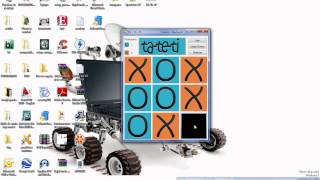 TA  TE  TI o TIC  TAC  TOE en Visual studio con C [upl. by Eelinnej]