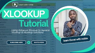 XLOOKUP FUNCTION  How to use the New amp improved Excel Xlookup excelsolutions xlookup [upl. by Radford]