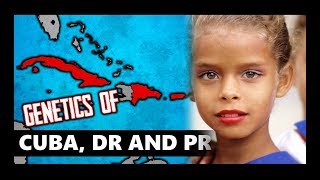 What Race are People from the Hispanic Caribbean Genetics of Puerto Rico Cuba Dominican Republic [upl. by Aihcrop]