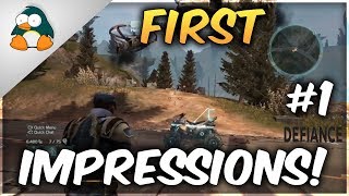 Lets Play Defiance  First Impressions  Episode 1 HD [upl. by Moneta666]