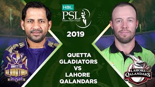 Match 12 Full Match Highlights Quetta Gladiators vs Lahore Qalandars  HBL PSL 4  HBL PSL 2019 [upl. by Ahsinotna48]