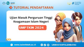 Tutorial Pendaftaran UMPTKIN 2024 [upl. by Ahsei]