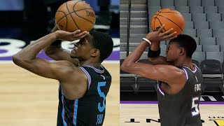 NBA2K22 DeAaron Fox Jumpshot Fix Full Signature Edit LeftHanded DRose [upl. by Ahsilrae217]