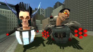 Unpacked new skibidi characters in GMOD [upl. by Cordie245]