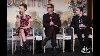 Dolittle Paris Press Conference [upl. by Retniw]