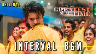 Goat 🐐 interval bgm🔥 goat thalapathyvijay statusvideo bgm thalapathybgm [upl. by Hpesoy421]