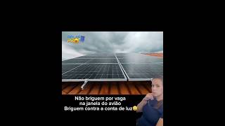 Conta de luz energiasolar solar dicas contadeluz humor [upl. by Branham]