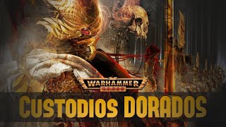 Warhammer40K Adeptus Custodes  Custodios Dorados  K4TMe [upl. by Narba]