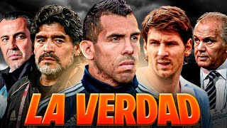 Todas las PELEAS de TEVEZ como jugador de la SELECCIÓN ARGENTINA [upl. by Atnauqal]