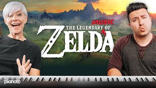 Piano Teachers REACT to The Legend Of Zeldas Soundtrack legendofzelda [upl. by Chadwick]